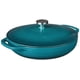 thumbnail image 1 of Hierro fundido esmaltado Casserole Lodge de 3,6 litros con tapa, apto para horno, 1 of 3