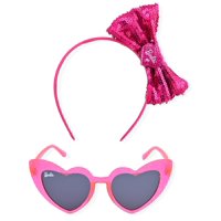 Set De Gafas De Sol Barbie Girl Cat Eye Con Funda Rígida 100% Uv