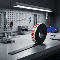 Micolor - Cinta Iman Adhesiva 3M (20 Mm X 1.5 Mm) 30 Metros