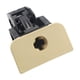 thumbnail image 4 of Manija Del Pestillo De La Tapa De La Cubierta De La Puerta De La Guantera Del Vehículo 6Q0 857 131 D Para VW Polo Beige Con Agujero, 4 of 5