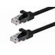 thumbnail image 1 of Cable de parche Monoprice Cat5e 10 pies / 3 m UTP 24 AWG 350 MHz negro, 1 of 6