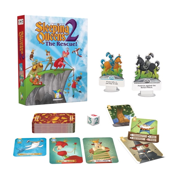 Juego de mesa Gamewright Sleeping Queens 2 - The Rescue!