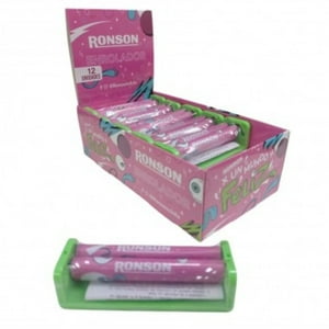 Enrolador De Papelillo Ronson Display 12 Unidades Rosa