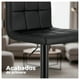 thumbnail image 4 of Pack 4 Silla de Bar con Base Mate y Altura Regulable Diseño Moderno, 4 of 6