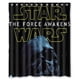 thumbnail image 1 of Cortina de ducha de Star Wars: El Despertar de la Fuerza, juego de cortina de baño con ganchos, tamaño 66 x 72 pulgadas, 1 of 3