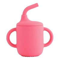 Genérico - Set 2 Vaso Entrenador Antiderrame Con Asas Bebe Lau