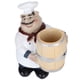 thumbnail image 2 of Estatua de chef de resina, soporte para palillos de dientes, figura nórdica, decoración de mesa de restaurante, artesanía, 2 of 11