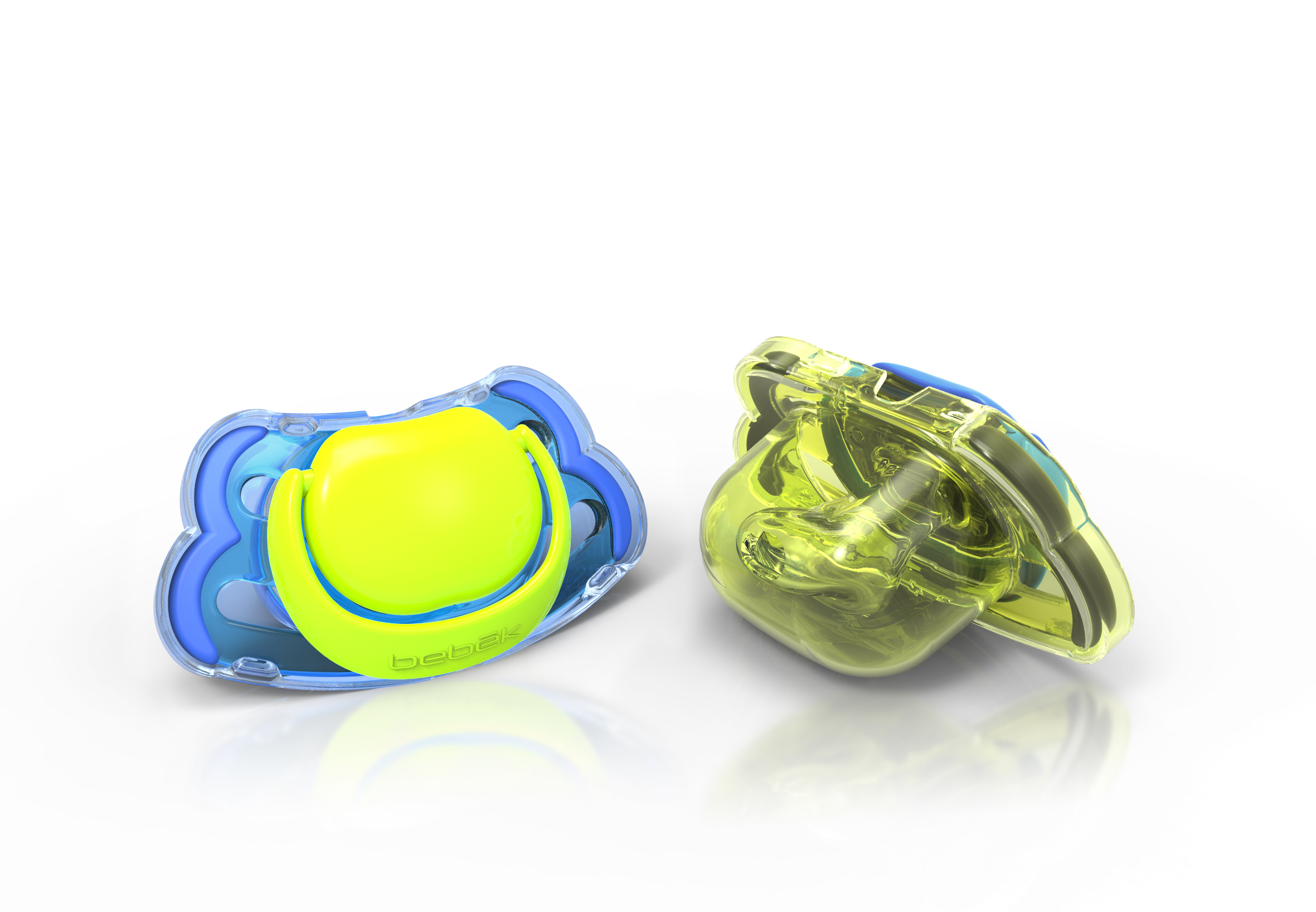 Bebek - Set 2 Chupetes 0-3 Ca