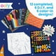 thumbnail image 2 of Libro de avión de papel, oleo, bricolaje, con 24 aviones y pegatinas, 2 of 3