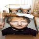 thumbnail image 1 of Singer Ed Sheeran MBE Bedding Set Duvet Cover Bed Set Quilt Cover Pillowcase Comforter Size Boys Adult Bedding Set Bed Sheets, 1 of 5