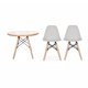 thumbnail image 2 of Comedor Blanco Con 2 Sillas Gris Eames, 2 of 3