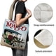 thumbnail image 3 of Mr. Magoo Bolso de tela con estampado de lienzo para mujer, bolsa de compras reutilizable y estética, con cremallera interior, regalo para mujer,40*45cm., 3 of 6