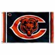 thumbnail image 1 of Bandera y Pancarta con el Logo de los Chicago Bears, 1 of 8