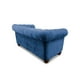 thumbnail image 3 of Sofa Florencia 2C Tela Velvet Azul Petroleo, 3 of 4