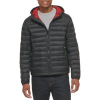 Chaqueta Tommy Hilfiger Resistente Al Agua Ultra Loft Negra Para Hombre