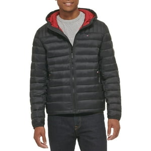 Chaqueta Tommy Hilfiger Resistente Al Agua Ultra Loft Negra Para Hombre