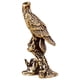 thumbnail image 4 of Estatua de águila de latón, decoración de simulación, mesa, césped, espantapájaros para el hogar, decoración coleccionable para jardín, decoración del, 4 of 5