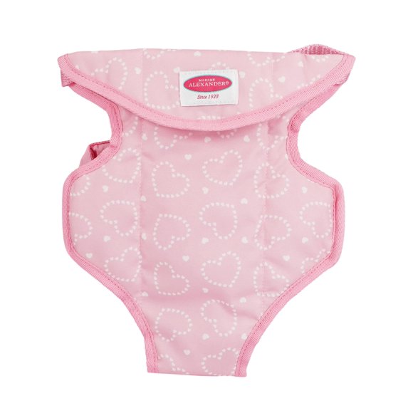 Accesorios para Muñecas Madame Alexander Portamuñecas de Tela Rosa