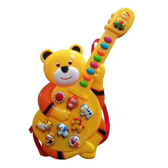 Pack X 3 Juguete Guitarra Oso Musical