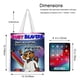 thumbnail image 5 of Castores Ocupados Bolso de tela con estampado de lienzo para mujer, bolsa de compras reutilizable y estética, con cremallera interior, regalo para mujer,38*45cm., 5 of 6