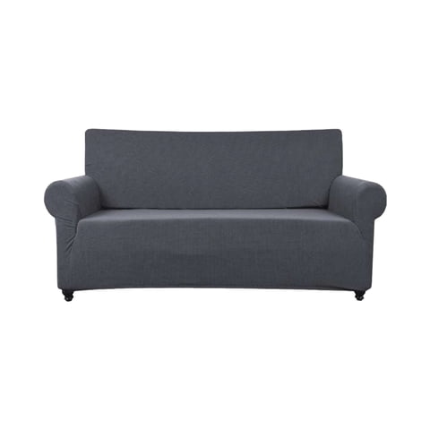 Genérico - Funda De Sillon Cuadrille 3 Cuerpos Gris