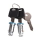 thumbnail image 2 of Cerraduras para portaequipajes de techo, núcleo de bloqueo, cerraduras para SUV de fácil instalación, llaves, accesorio premium, cerraduras de barra t 2 núcleos de bloqueo, 2 of 5