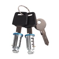 Ioensy - Cerraduras De La Rejilla Del Techo Ratch De Techo Kit De Llave Cruzada Kit De Barra De Carga Premium Con Llave 2 Núcleos De Bloqueo