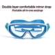 thumbnail image 4 of Gafas de natación para niños, gafas de visión amplia con tapones para los oídos, 4 of 5