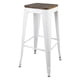 thumbnail image 2 of Piso Taburete De Bar 60 Cm Tolix Arthur Blanco, 2 of 3