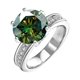 thumbnail image 4 of Anillos de Boda de Moissanita de 5 Uds para Mujer Corte Redondo Color D VVS1 Anillos de Diamante de Plata Esterlina 925 Anillos de Compromiso de Moissanita con Certificado, 4 of 9