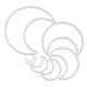 thumbnail image 1 of 6 Guirnaldas Decorativas Con Forma De Luna Para Fiestas, Oficinas Y El Hogar., 1 of 5