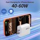 thumbnail image 2 of Cargador USB‑C Vagavo 60 W Pack de 2, Cable de 1,8 m, 2 of 7