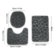 thumbnail image 2 of Set De 3 Alfombras Antideslizante De Microfibra Para Baño #1, 2 of 3