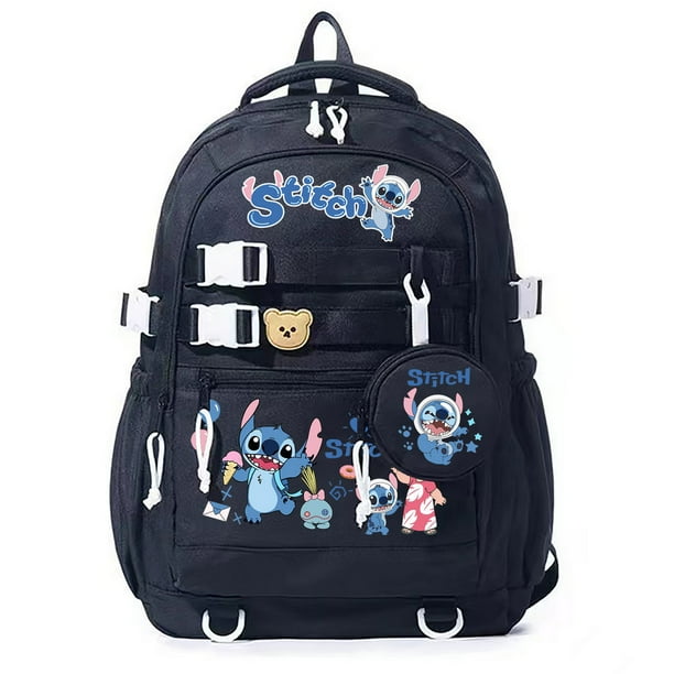 Disney Lilo Stitch Backpack Teenage Girl Student Back To School Schoolbag Anime Bookbag Bag Girl Boy Children Rucksack Knapsack