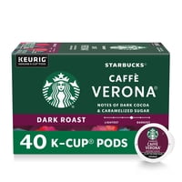 Cápsulas De Café Starbucks Caffè Verona Dark Roast 40 Cápsulas