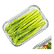 thumbnail image 3 of Contenedor hermético vidrio rectangular 420 ml, transparente, 3 of 3