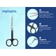 thumbnail image 4 of Tijeras de bordado Artman Instruments de 15 cm con mango curvo, 4 of 8