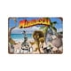 thumbnail image 1 of Cartel Metálico Decorativo Desmarcar Madagascar 30x40cm, 1 of 6