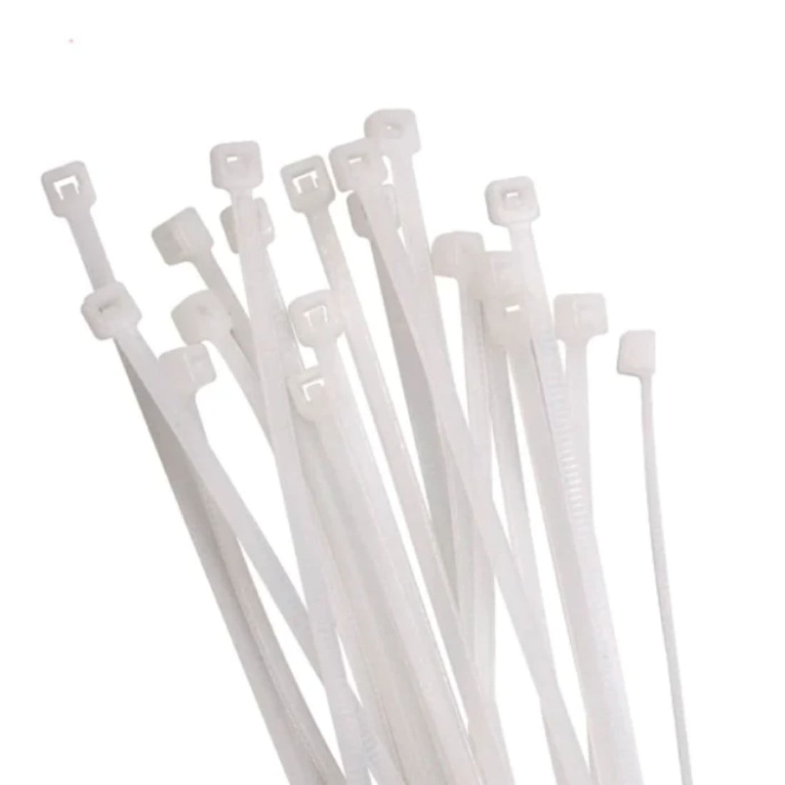 Genérico - Amarras Plásticas Blancas 100un 10x760mm