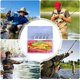 thumbnail image 4 of Cebos blandos, larvas de pesca, gusanos, cola de paleta, swimbaits con 5 cabezas plomadas, cebos artificiales, aparejos de pesca, anzuelos, jigs para pesca en agua salada y dulce., 4 of 7