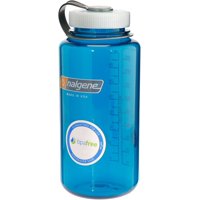 Botella De Agua Nalgene Tritan De Boca Ancha Sin Bpa, 1 Litro, Trout Green