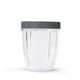thumbnail image 1 of Cup NutriBullet NBM-U0269 500 ml con anillo labial transparente y gris, 1 of 3