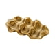 thumbnail image 1 of Soporte De Cerámica Para Huevos, Práctica Bandeja Para Huevos Para Despensa, Estantes, Cajón, Refrigerador, Dorado, 1 of 5