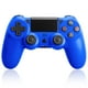 thumbnail image 1 of Mando inalámbrico compatible con PS4/Slim/Pro y PC, joystick para juegos remotos, azul, 1 of 5