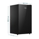 thumbnail image 3 of Frigobar 90 L Brutos Black glass Mabe RMF04HV1, 3 of 8