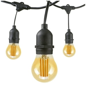 Want - Guirnalda 10 Metros Con Ampolletas Filamento 4W E-27