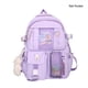 thumbnail image 1 of Women's Travel Backpack Women's Multi-Pocket Waterproof College School Bag Transparent Bag Large Capacity Laptop Backpack Reinforcement, 1 of 3