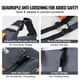 thumbnail image 5 of Chaleco salvavidas VEVOR, impermeable, nailon 85N, flotabilidad, 5 of 9