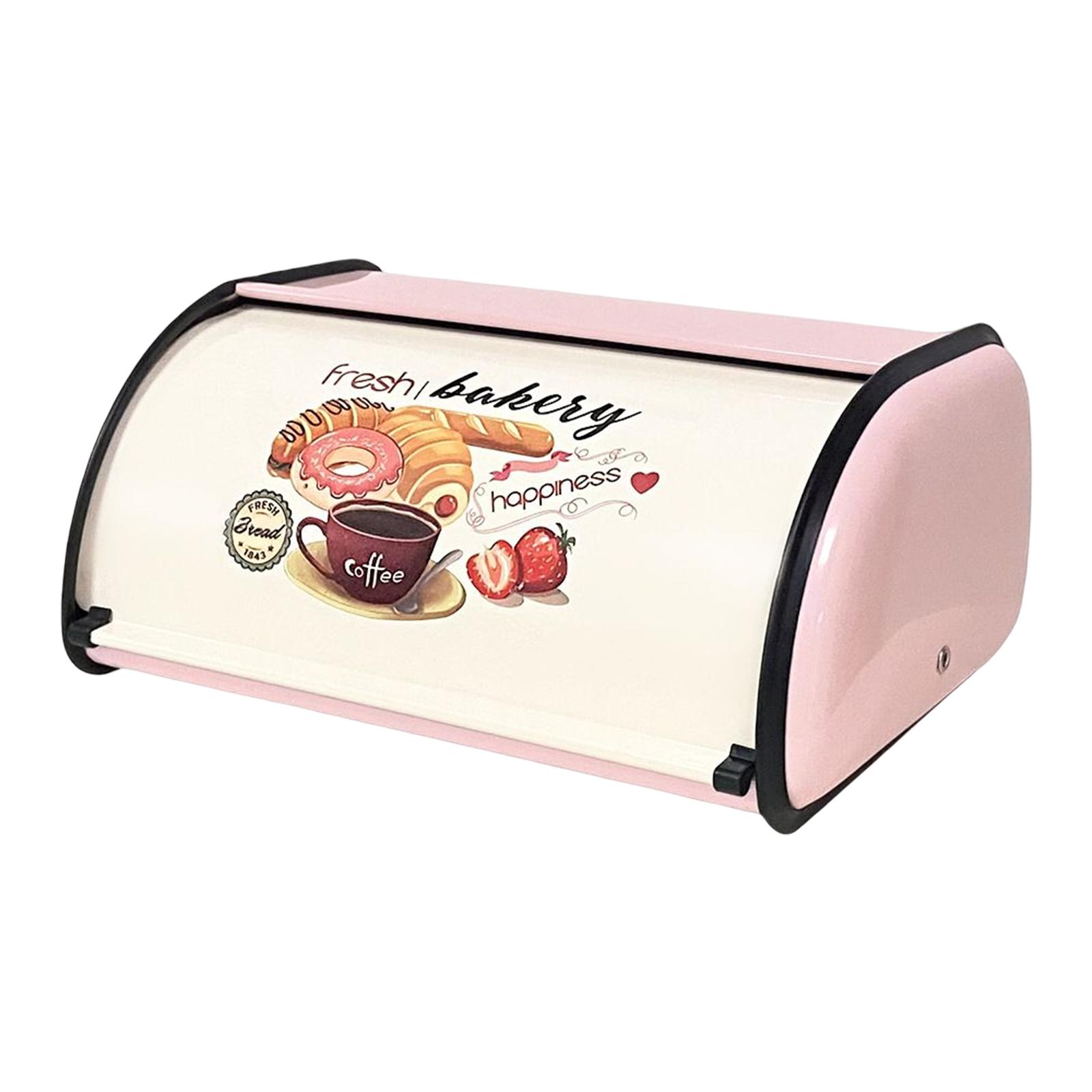 Bothyi - Panera Francesa Con Tapa Enrollable Rústica Grande Para Encimera De Cocina