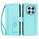 thumbnail image 3 of Funda Cartera Trébol para Xiaomi Redmi Note 15 4G/5G con Ranuras Tarjetas y Carga Inalámbrica Verde menta, 3 of 6